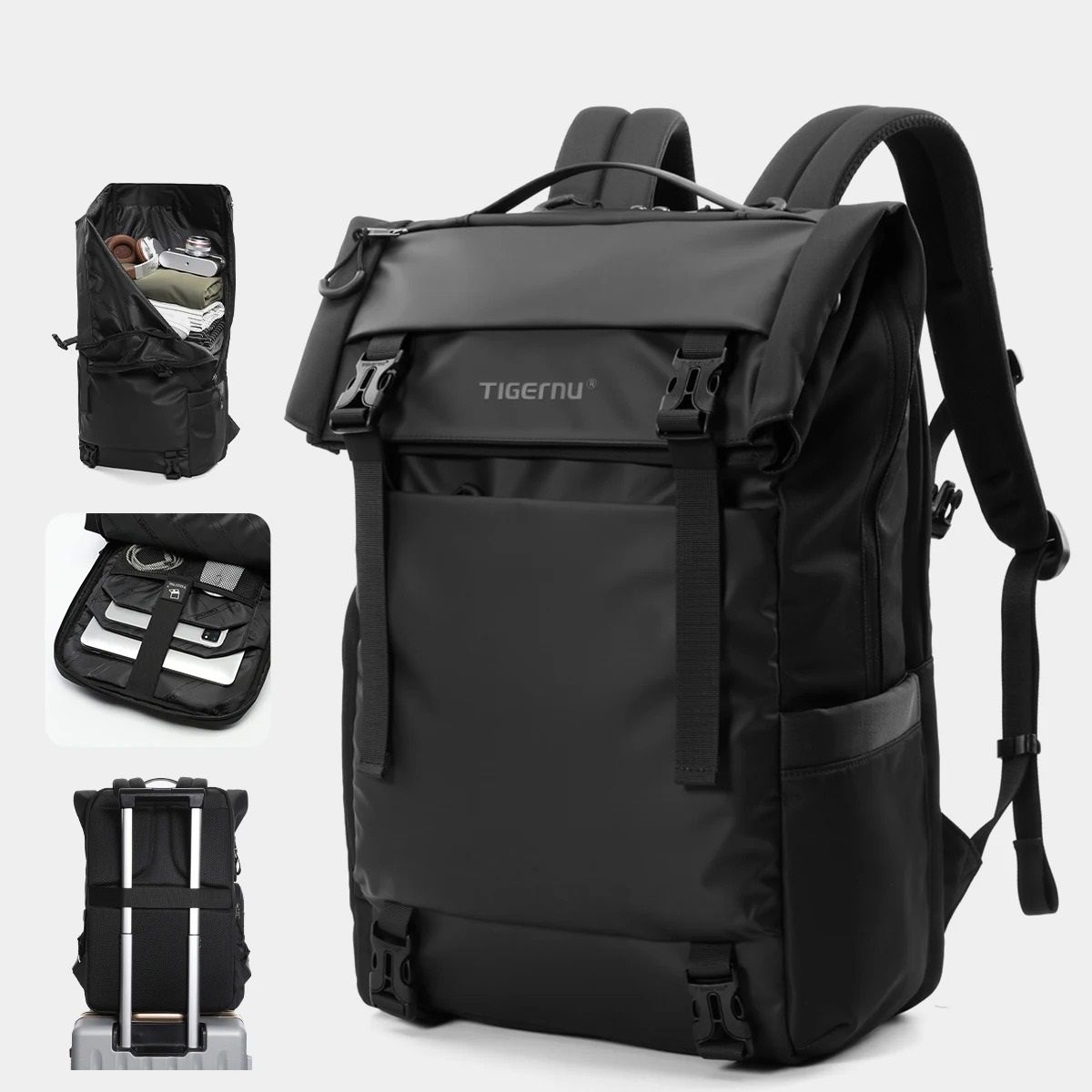 Expandable Waterproof Urban Commuter Back Pack