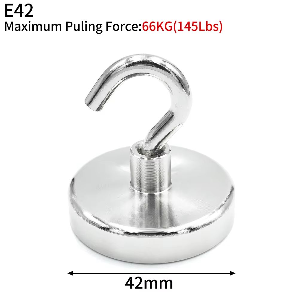 Magnetic Hooks Heavy Duty Neodymium - Super Strong Hanging Solution (10/20 Pcs Set)