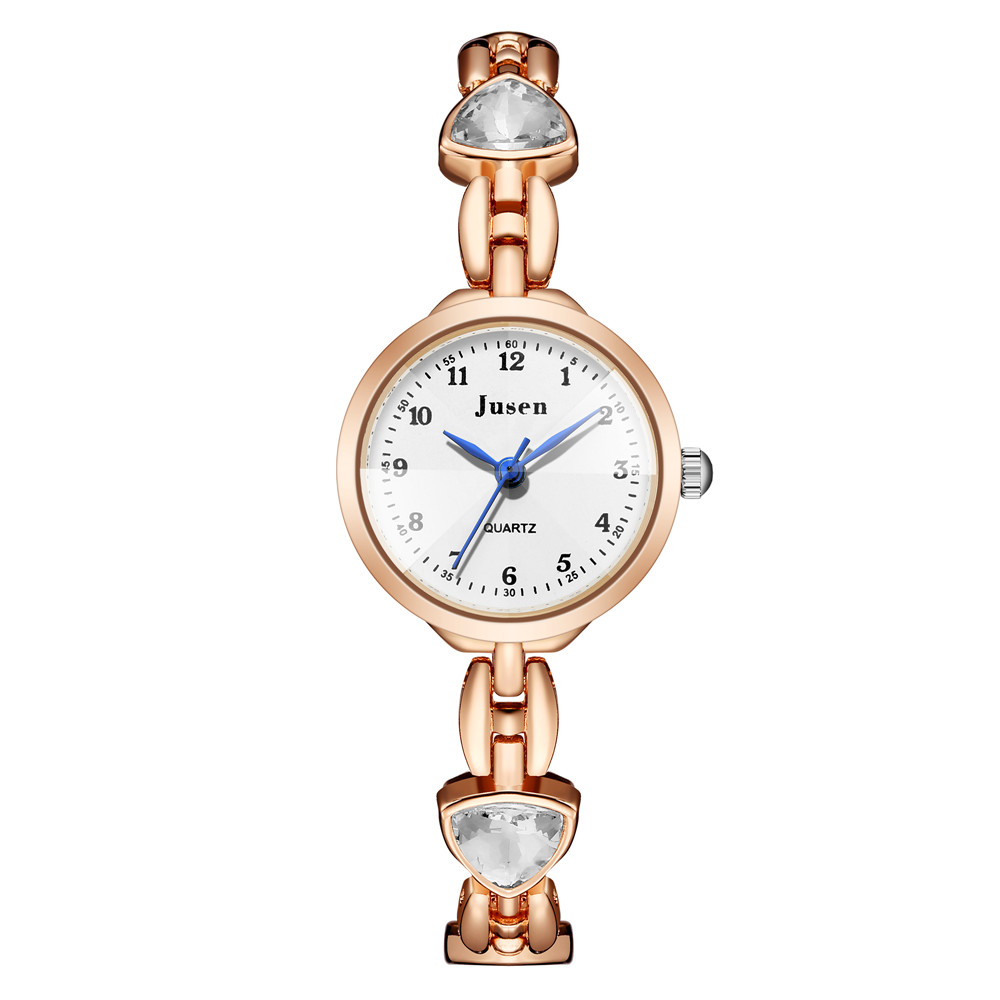 Elegant Fashion Rhinestone Small Dial Quartz Bracelet Women Watch, Stylish Women Wrist Watch, Luxury Rhinestone Watch