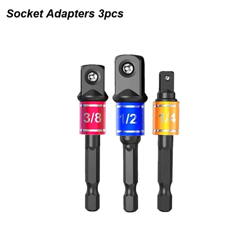 105 Degree Angle Socket Adapter Extension Set