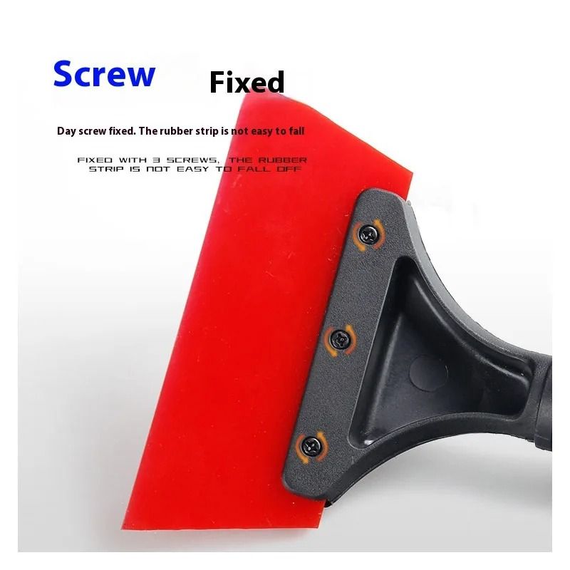Multifunction Soft Silicone Scraper – High-Efficiency Water Blade & Tinting Tool