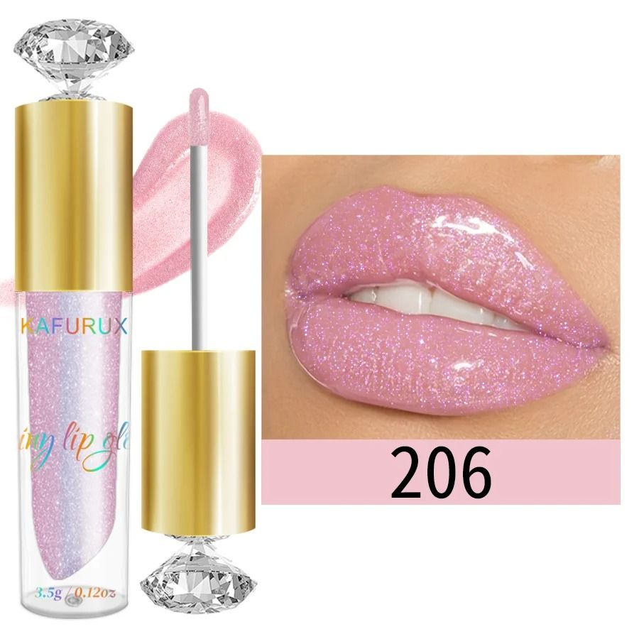 Moisturizing Diamond Shimmer Glitter Lip Gloss