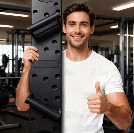 Portable Multifunctional Push Up Board Set with Handles – Foldable Home Upper Body Workout System