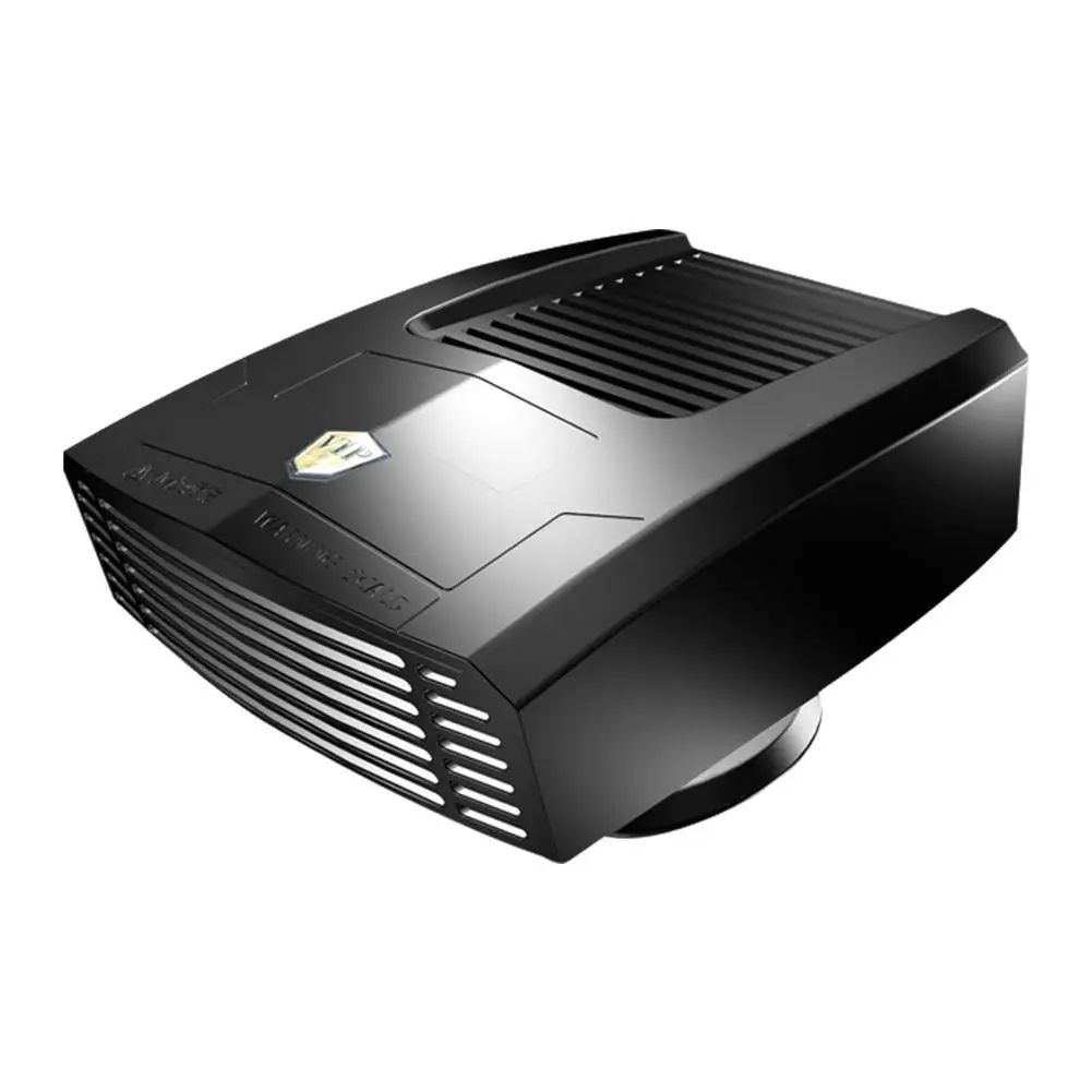 12V Car Heater Defroster 2-in-1 Fast Heating/Cooling Fan – 360° Rotatable Windshield Defogger Auto Window Dryer