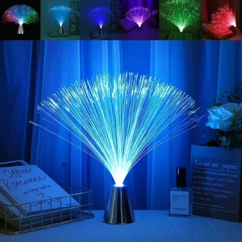 Holiday Atmosphere Lights, LED Fiber Optic Lights, Lanterns, Starry Sky, Wedding Party Christmas Decoration