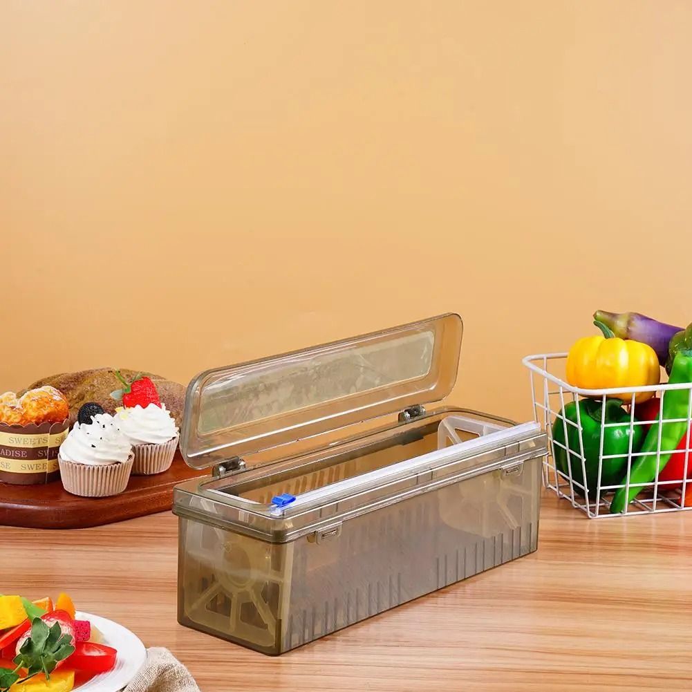 Basalt Streamline | Precision Cling Film Dispenser & Integrated Safety Cutter