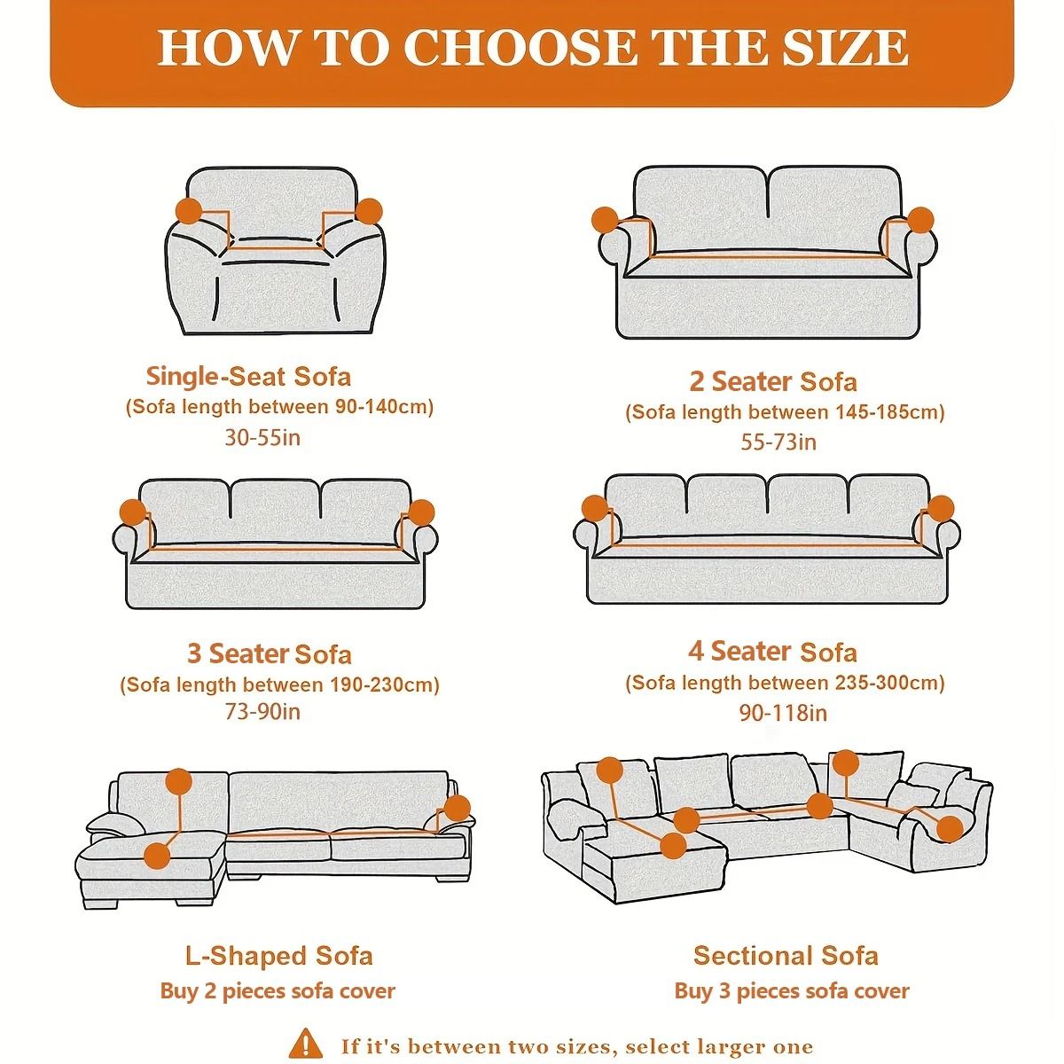 Stretch Sofa Slipcover for Living Room Furniture Protection
