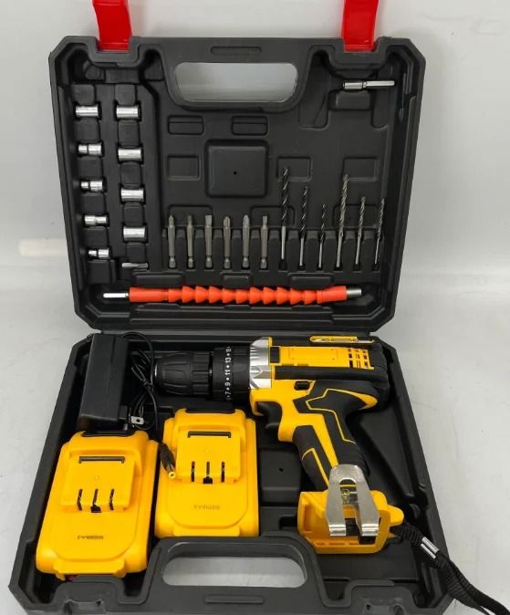 20V Electric Power Drill Suite | Complete Home Repair & Maintenance Kit | Executive Structural DIY Tool Collection