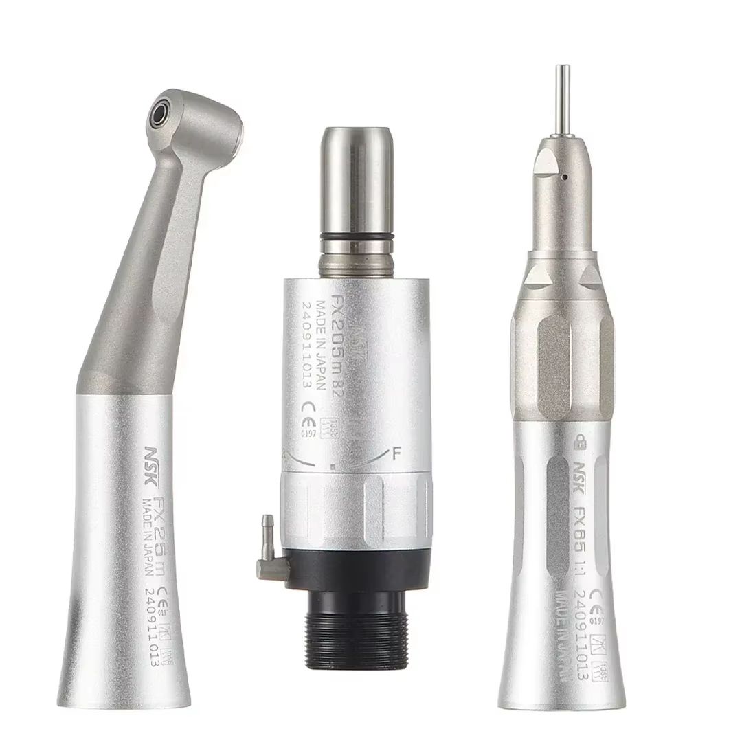 NSK Pana-Max2 Dental Handpiece Set – 1 1 Contra Angle Low & High Speed Turbine