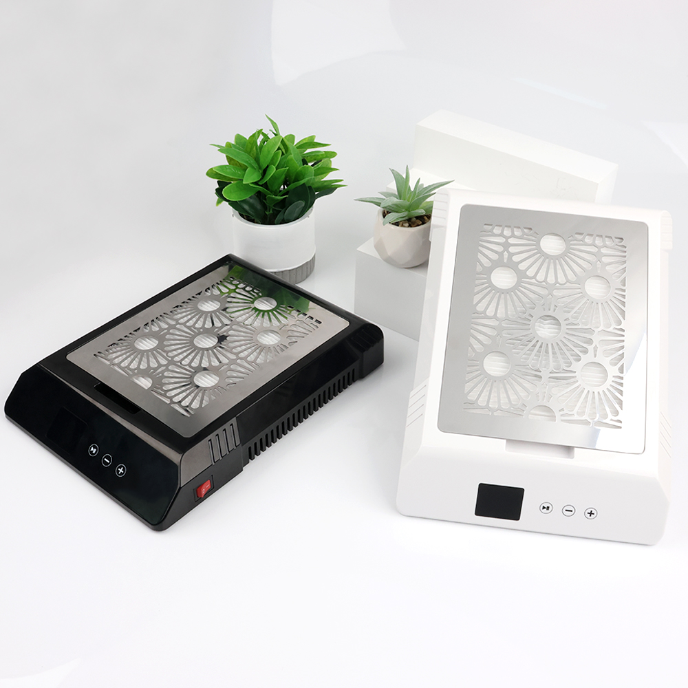 Wireless High Power Strong Suction Nail Dust Collector Vacuum, Rechargeable Nail Dust Cleaner