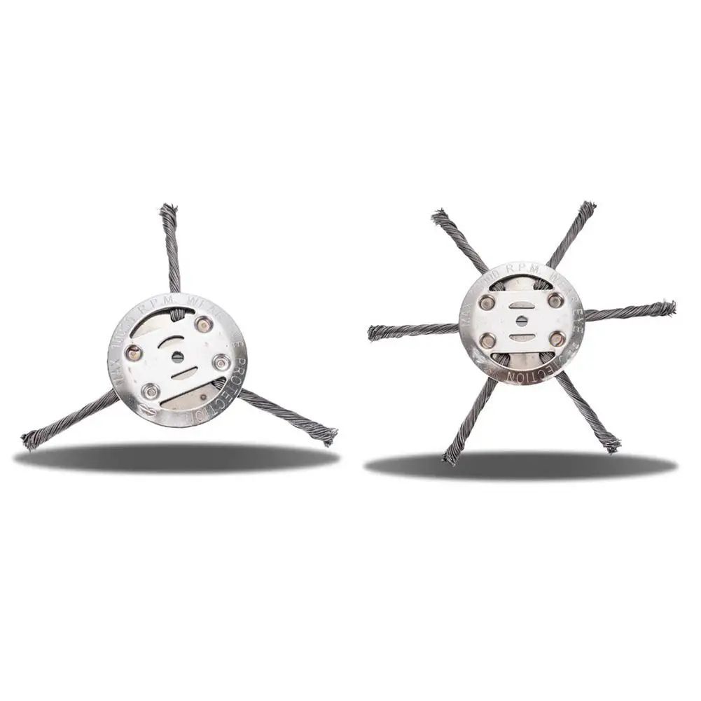 Steel Wire Wheel Weed Brush Trimmer Head