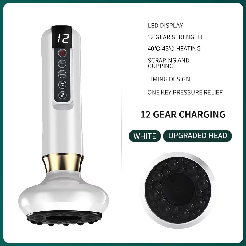 SmartHeat 12 Level Electric Cupping and Infrared Body Slimming Massager