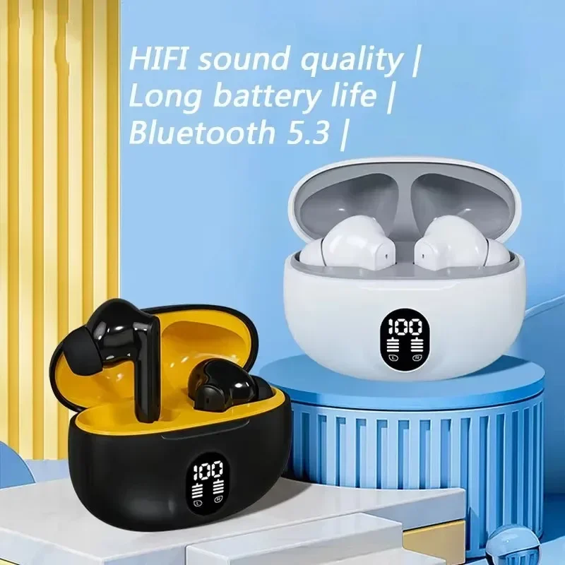 Low Latency gaming earbuds with Mic Bluetooth Earbuds for Calls Music and Mobile Play