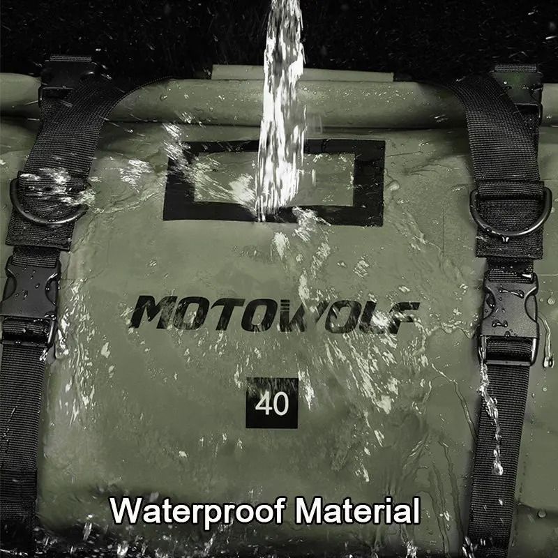 Waterproof Motorcycle Tail Bag 40L 66L for KTM BMW Yamaha Touring