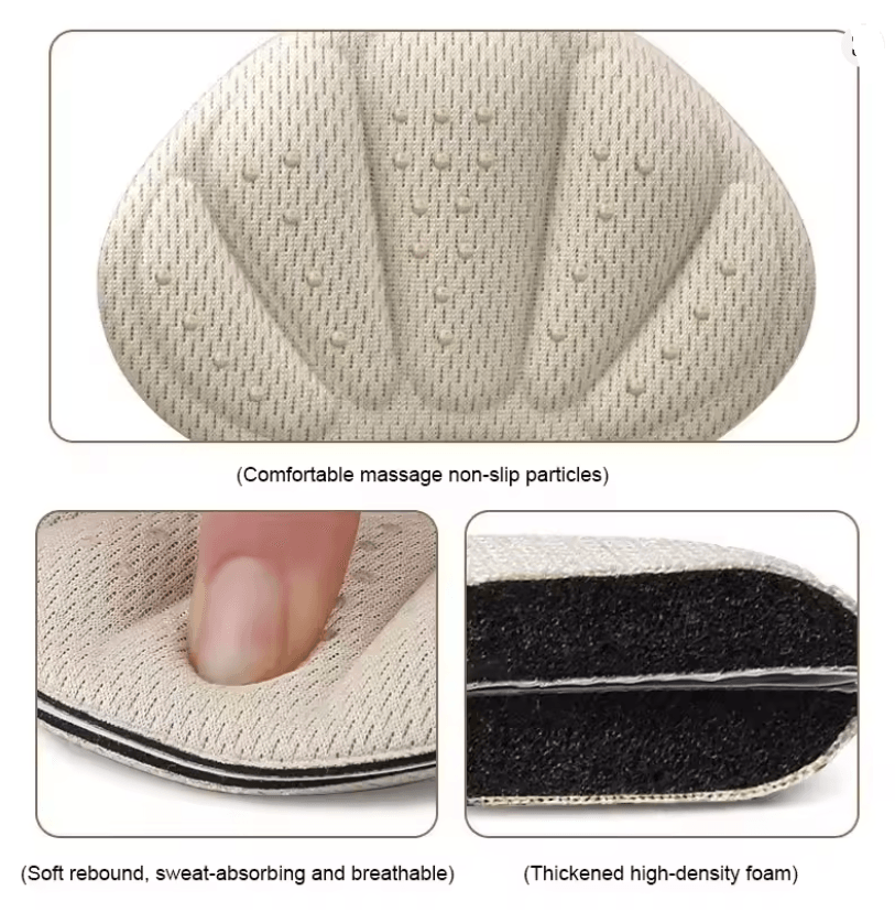 Sponge Heel Cushion Heel Grip Inserts SelfAdhesive Shoe Protector