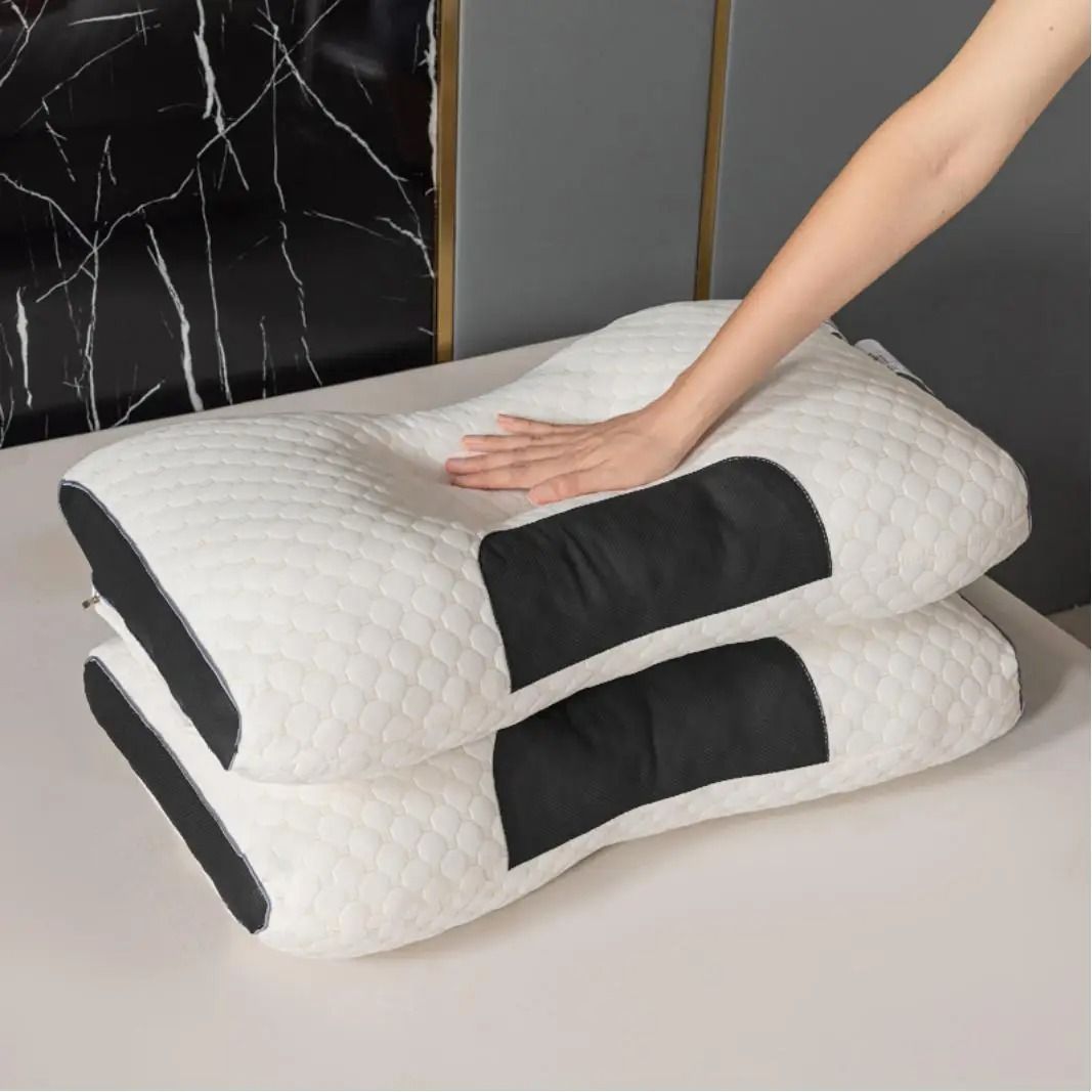 Knitted Neck Protection Pillow Set