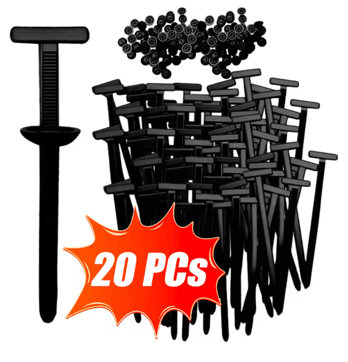 LockTough Heavy Duty Car Nylon Cable Tie Buckles Self Locking Fastener Set