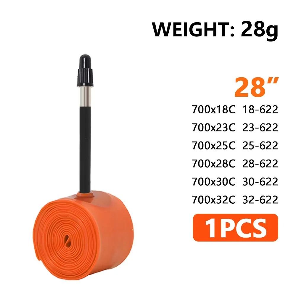 Ultralight TPU Bike Inner Tube 700C Road Bicycle Tube French Valve