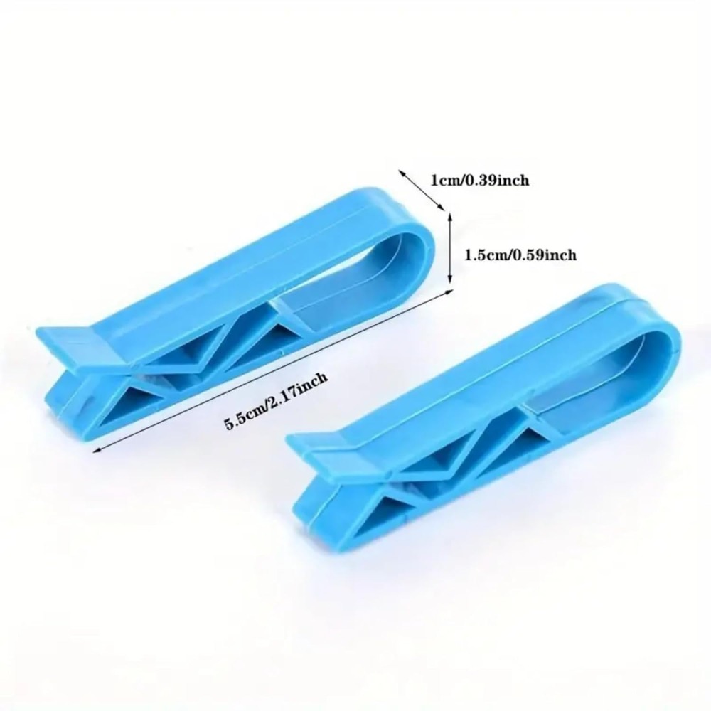 Secure Fit Trash Bag Holder Clips for Garbage Can Liners Non Slip Bin Fixers