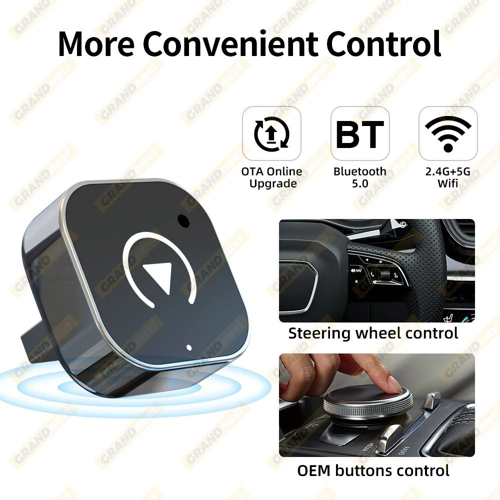 Wireless CarPlay and Android Auto Adapter