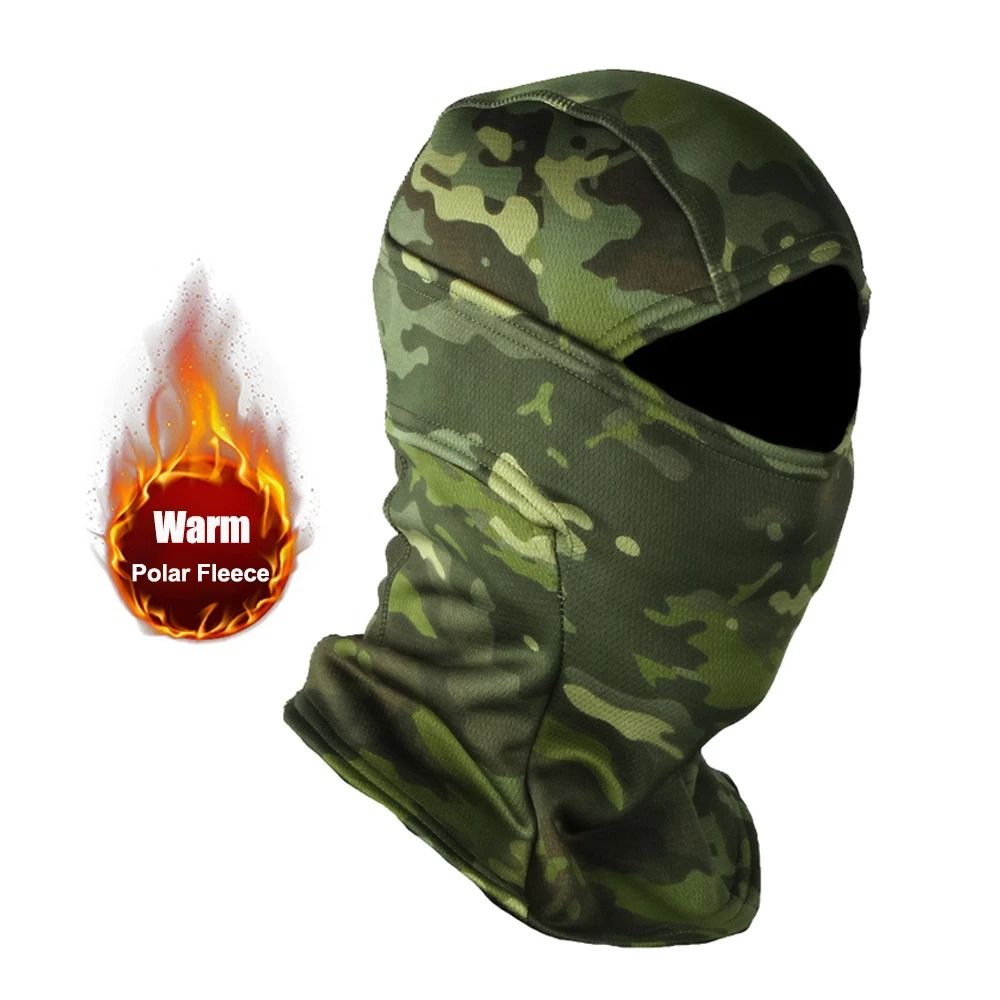 Polar Fleece Camouflage Tactical Balaclava