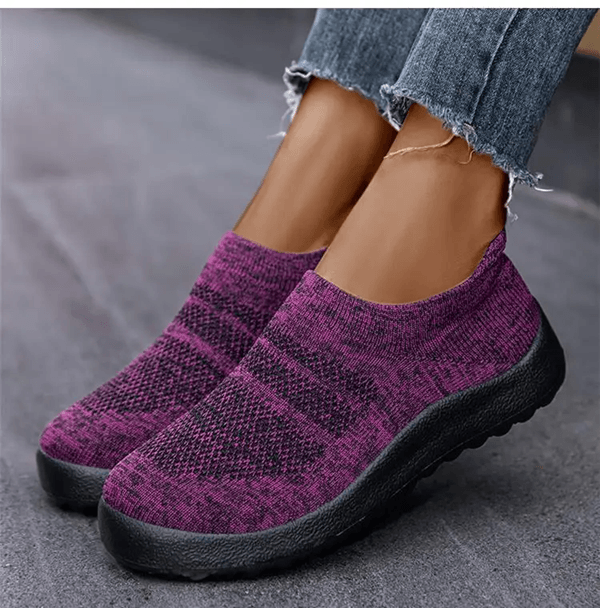 Women Slip On Sock Sneakers Breathable Lightweight Running Shoe