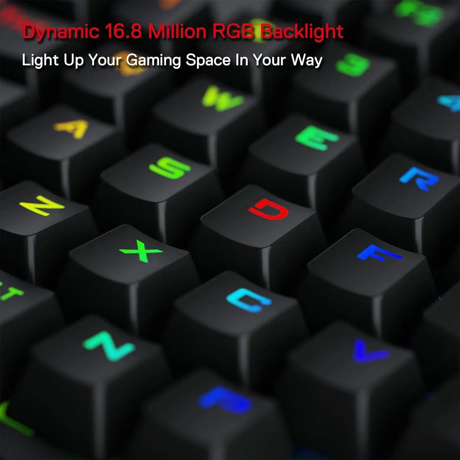 Redragon K585 PRO Wireless One-Handed RGB Gaming Keypad with Macro Keys & Wrist Support