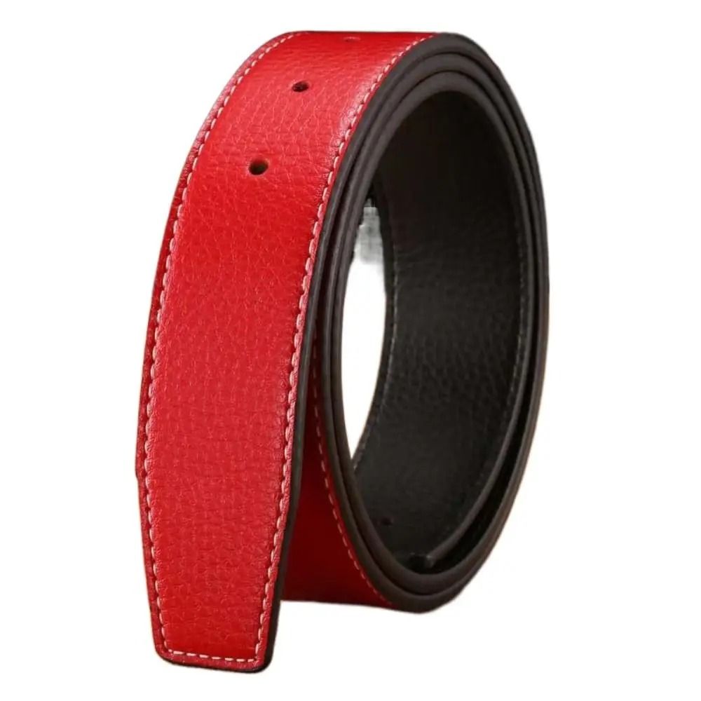 Genuine Leather Belt Gallery | High-Fidelity 3.7cm Luxury Strap & Professional No-Buckle Logic