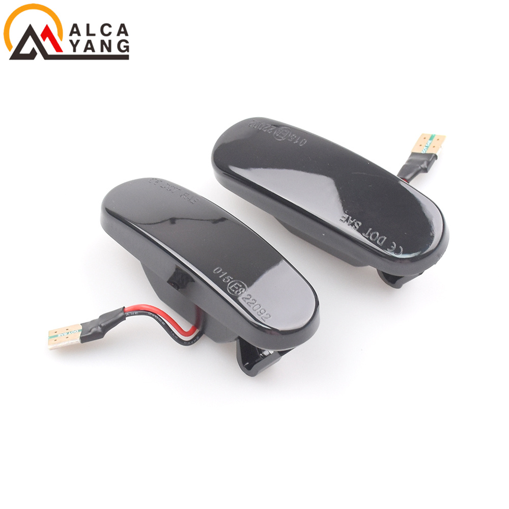 LED Turn Signal Repeater, Dynamic Side Marker Light, Fits Fiat Panda, Grande Punto Evo, Doblo Linea Fiorino Idea