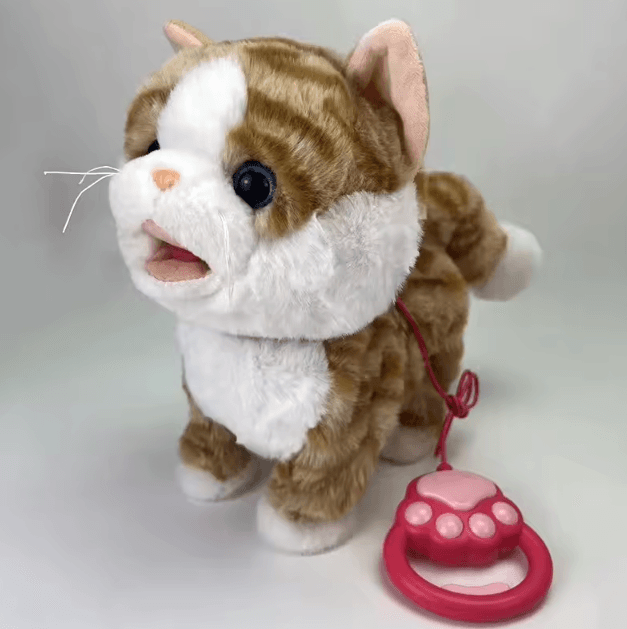 Interactive Robot Dog Plush Toy – Talking, Barking & Singing Electronic Puppy