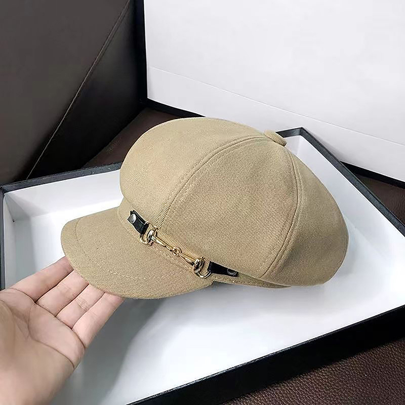 Retro Berets Caps For Women, Winter Women Berets Female, Octagonal Newsboy Hat, Bonnets Hats For Women