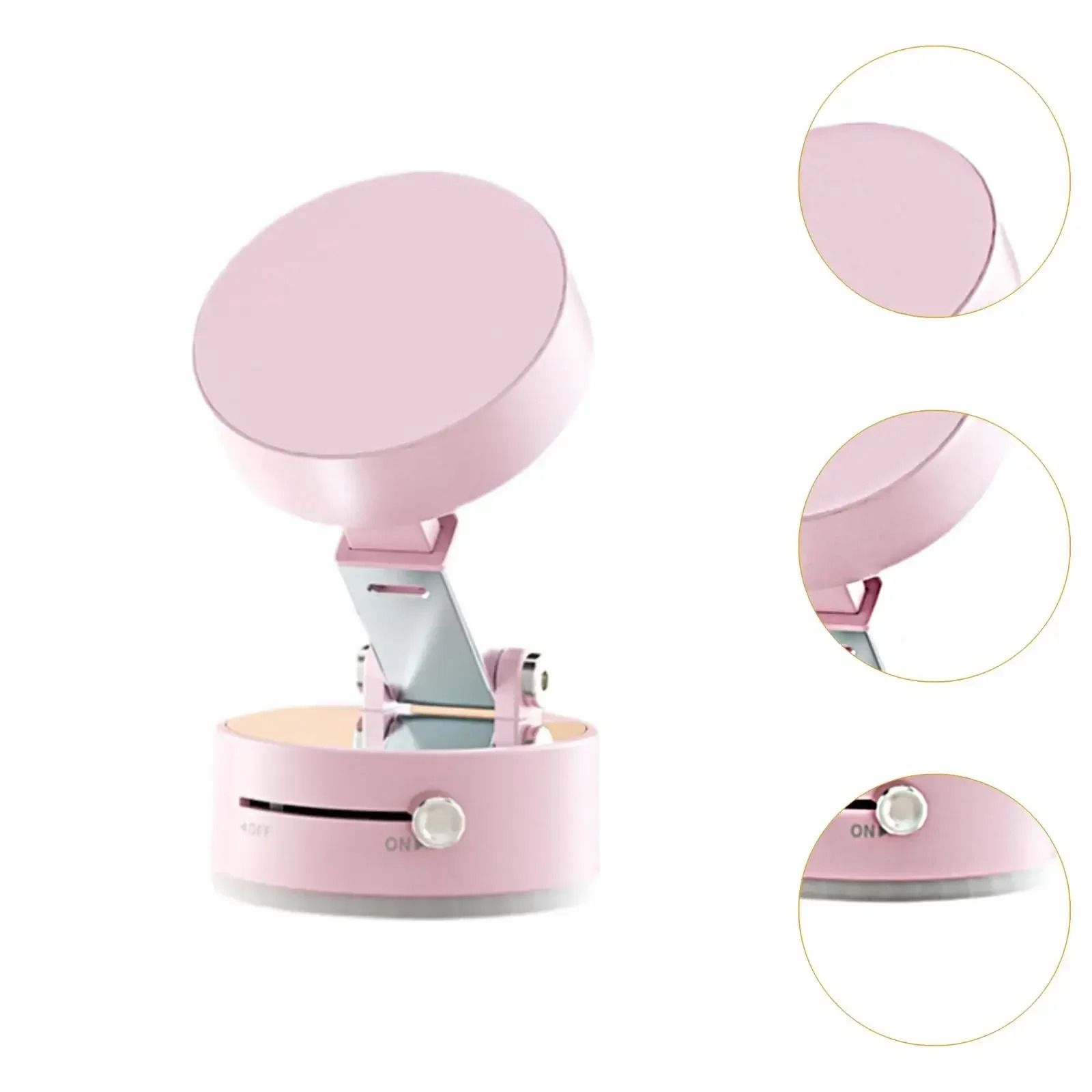 Strong Vacuum Suction Car Phone Holder – 360° Adjustable Navigation Stand
