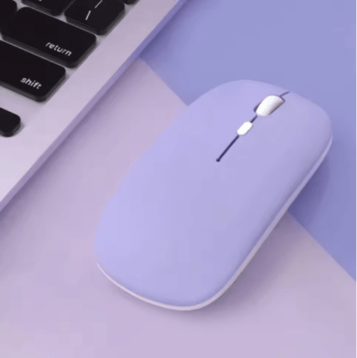 Silent Wireless Bluetooth Mouse Noiseless Optical Gaming Mouse for Laptop Tablet and iPad