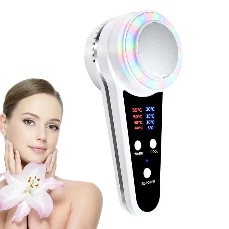 Cryotherapy Face Care Device Hot Cold Hammer Skin Lifting Acne Treatment