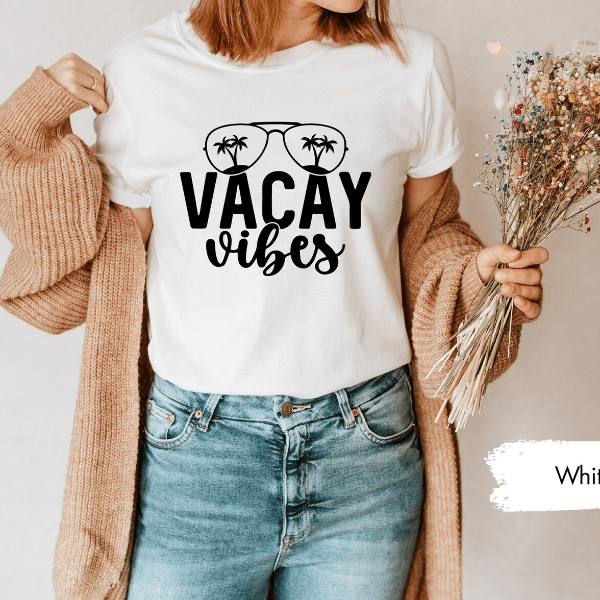 Vacay Vibes Shirt Vacation Mode Tee Girls Trip Family Vacation Shirt