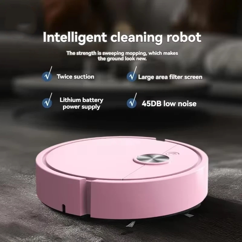 Mini Smart Vacuum Cleaning Robot Fully Automatic Sweeping Mopping Suction Integrated Cleaning Robot