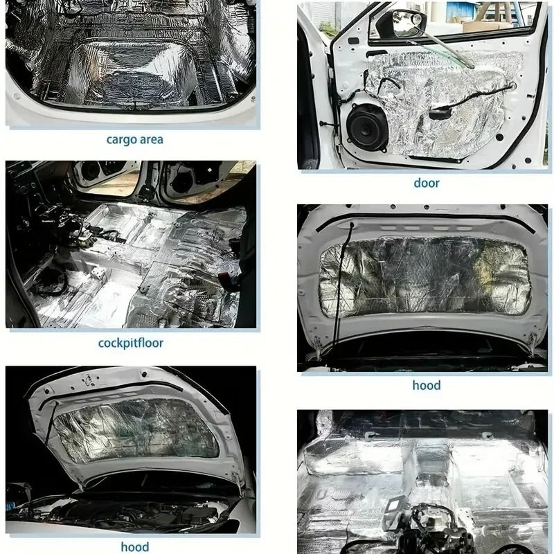 High Density Car Soundproofing and Thermal Deadening Mat