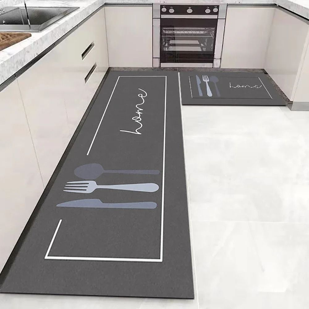 Ultra-Soft Washable Kitchen & Hallway Runner – Anti-Slip Bedside Area Rug & Entrance Doormat for Modern Home Decor