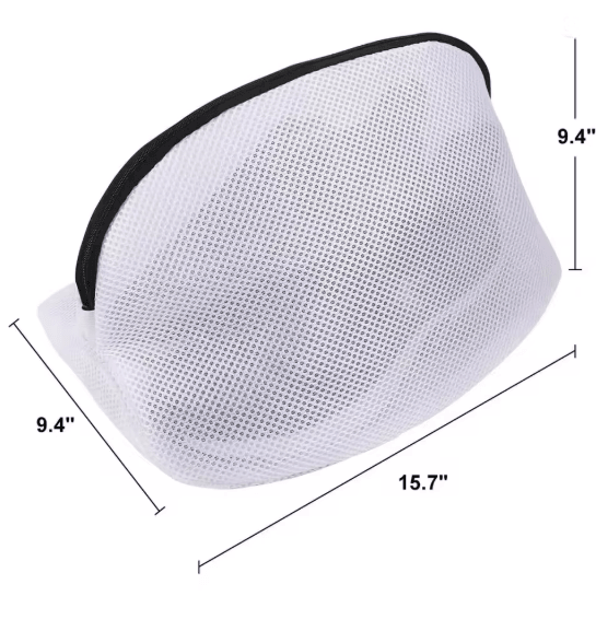 Premium Mesh Shoe Washing Bag – Durable Sneaker Laundry Bag with Zip Closure