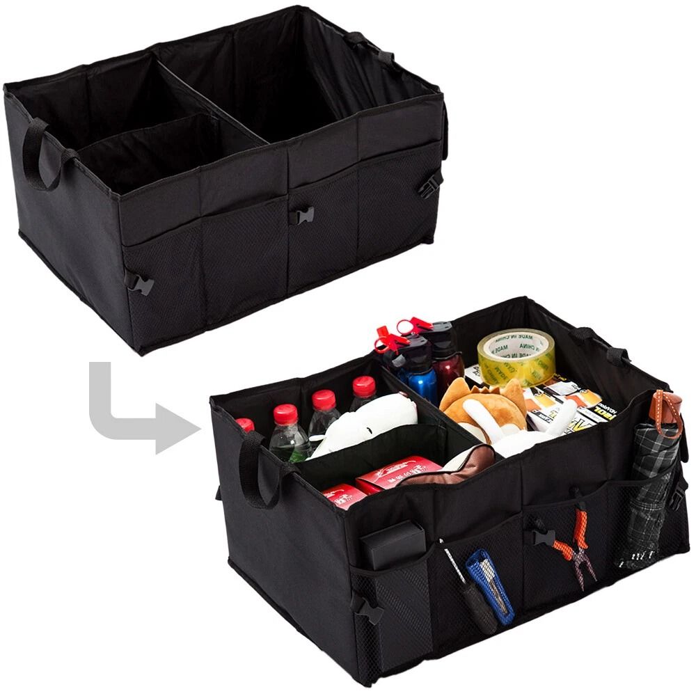 Collapsible Car Trunk Organizer for SUV Truck and Car Waterproof Cargo Storage Caddy