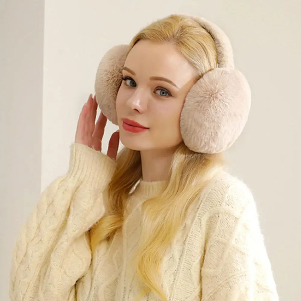 Fluffy Winter Earmuffs for Cold Weather