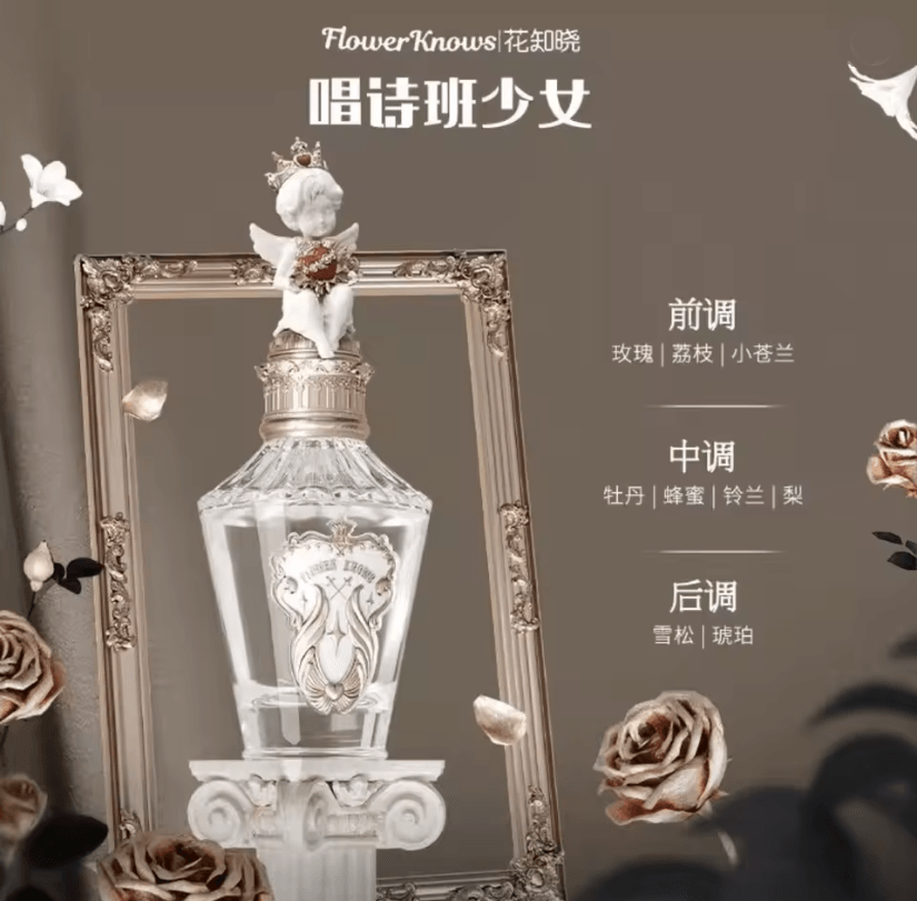 Flower Knows Strawberry Cupid Perfume – Lychee Bouquet & Strawberry Milk Shake