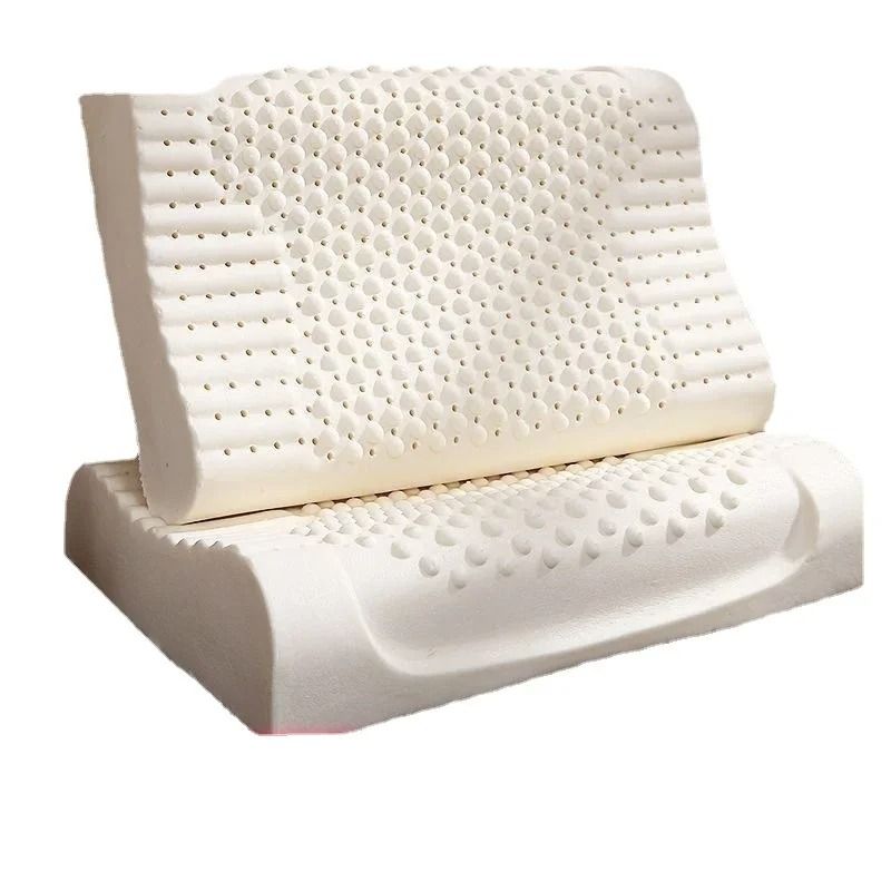 Thai Natural Latex Pillow for Neck Support and Cervical Spine Alignment
