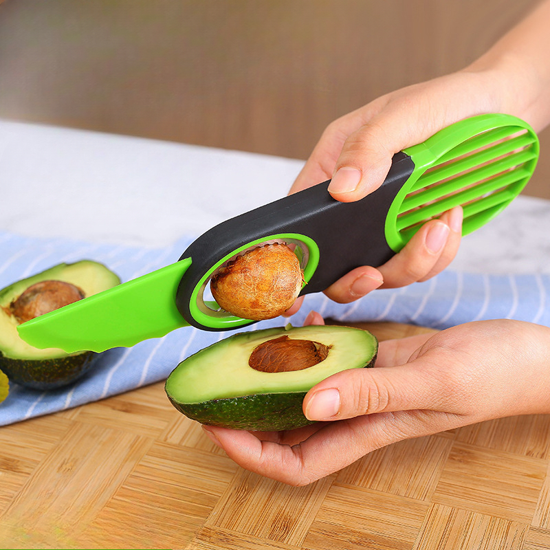 All-in-One Avocado Peeler and Slicer, Avocado Slicer and Pitter for Hass and Florida Avocados