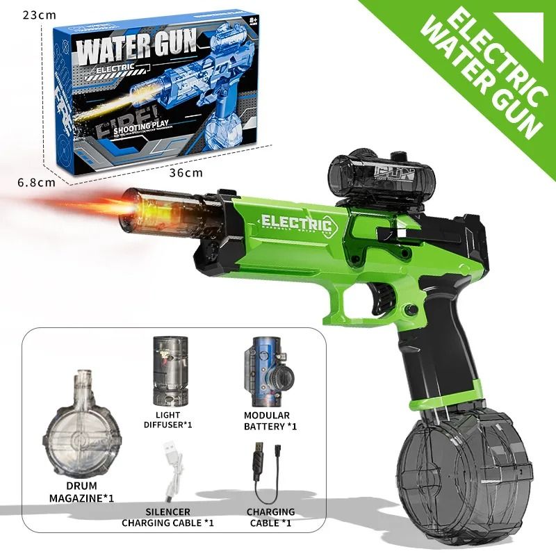 Kids Electric Water Gun High Pressure Automatic Water Blaster Toy