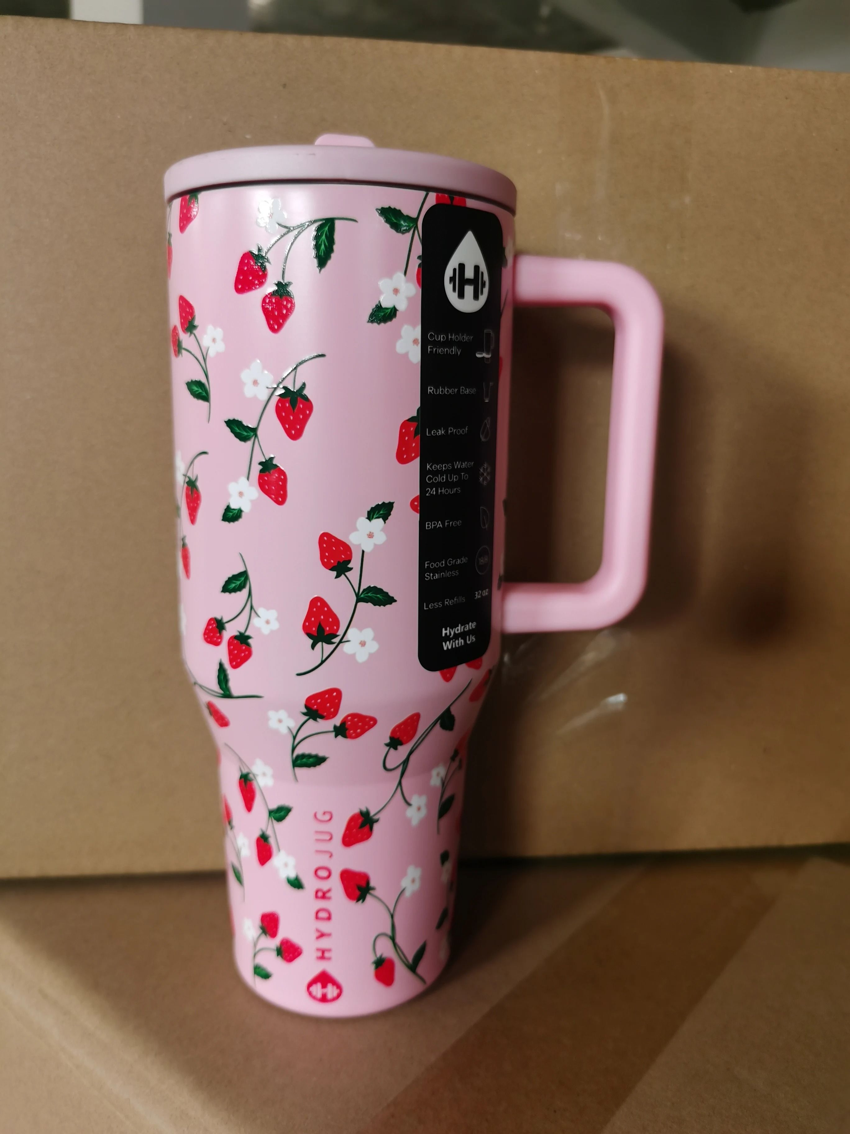 Insulated Stainless Steel Travel Tumbler with Straw Lid
