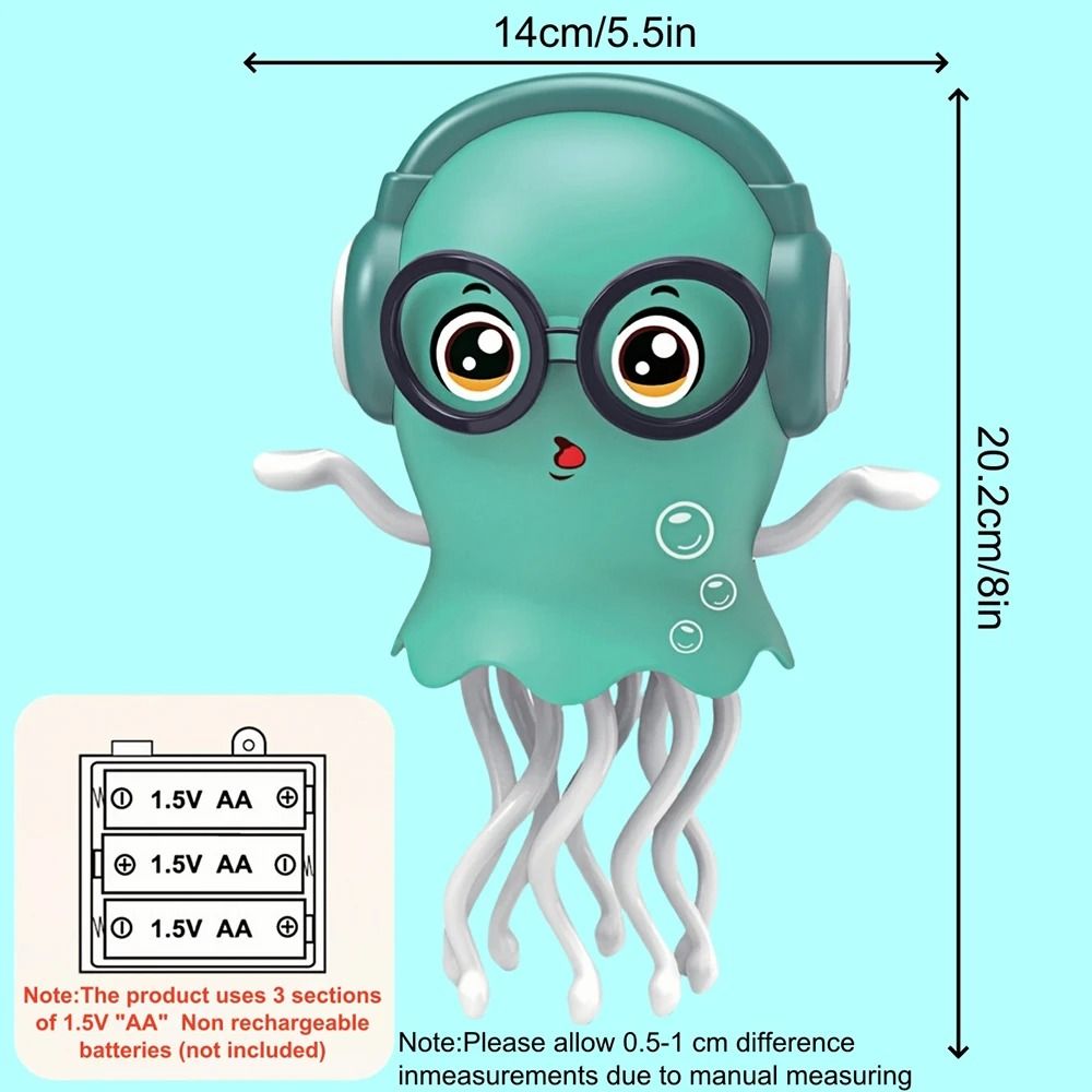 Interactive Dancing Octopus Toy with Music and Lights Electric Pet Toy