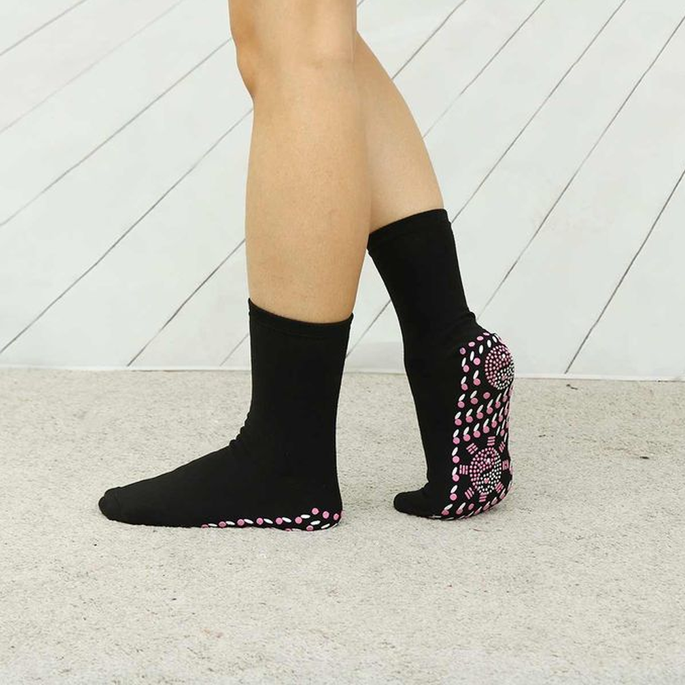 Tourmaline Thermal Circulation Self-Heating Shaping Socks