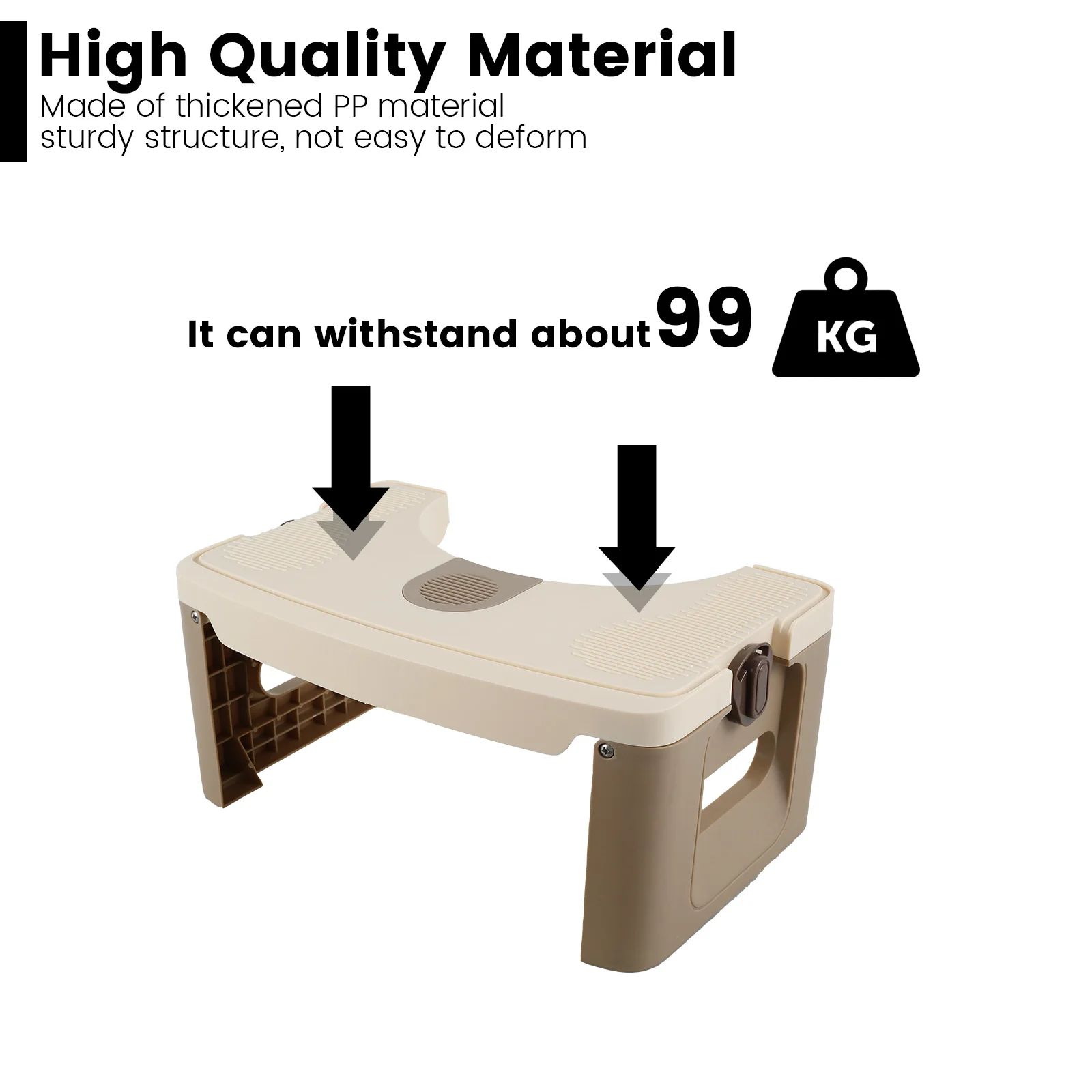 Foldable Bathroom Squat Stool