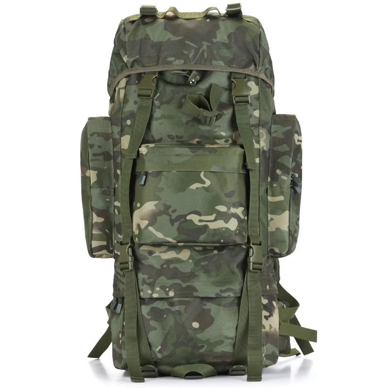 Waterproof 70L Mountaineering Backpack Ultra-Durable Camouflage Rucksack